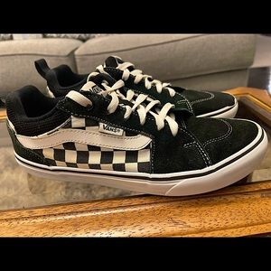 Checkered Old School Vans